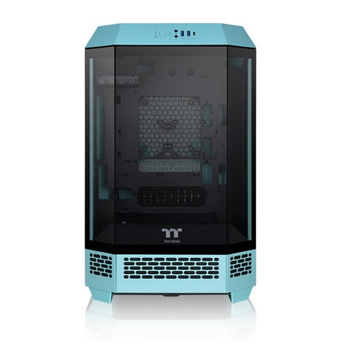 Thermaltake The Tower 300 Turquoise táp nélküli MT Mini Tower számítógépház türkiz PC