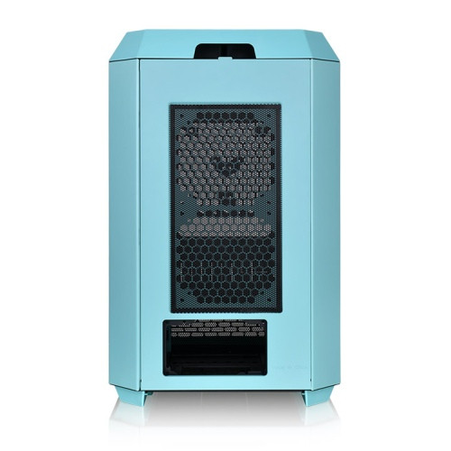 Thermaltake The Tower 300 Turquoise táp nélküli MT Mini Tower számítógépház türkiz PC