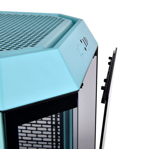 Thermaltake The Tower 300 Turquoise táp nélküli MT Mini Tower számítógépház türkiz PC