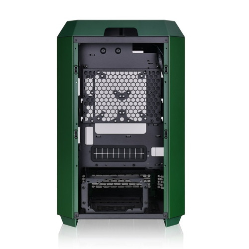 Thermaltake The Tower 300 Racing Green táp nélküli MT Mini Tower számítógépház zöld PC