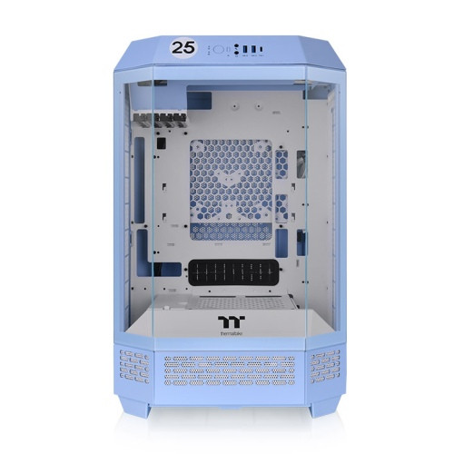 Thermaltake The Tower 300 Hydrangea Blue táp nélküli MT Mini Tower számítógépház kék PC