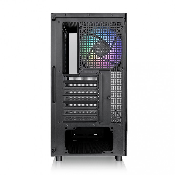 Thermaltake View 270 TG ARGB táp nélküli ablakos Mid Tower számítógépház fekete PC