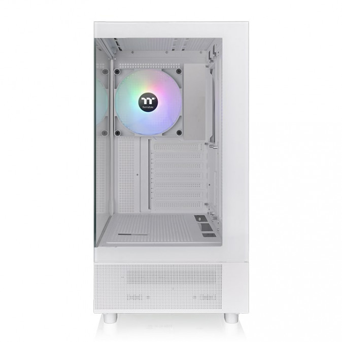 Thermaltake View 270 TG ARGB Snow táp nélküli ablakos Mid Tower számítógépház fehér PC