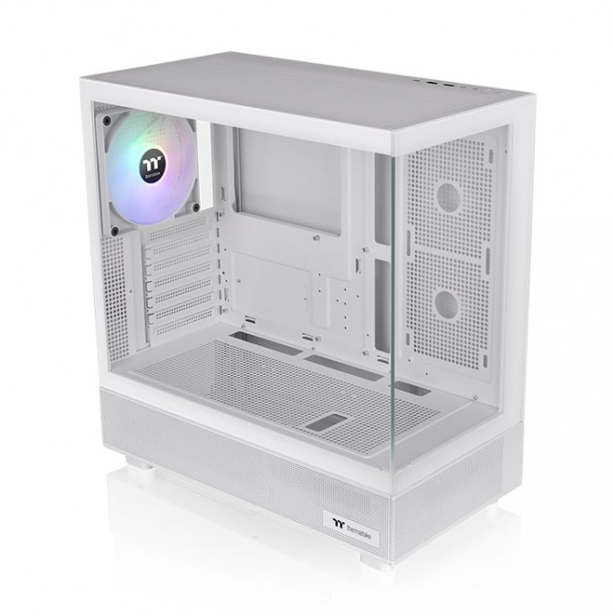 Thermaltake View 270 TG ARGB Snow táp nélküli ablakos Mid Tower számítógépház fehér PC