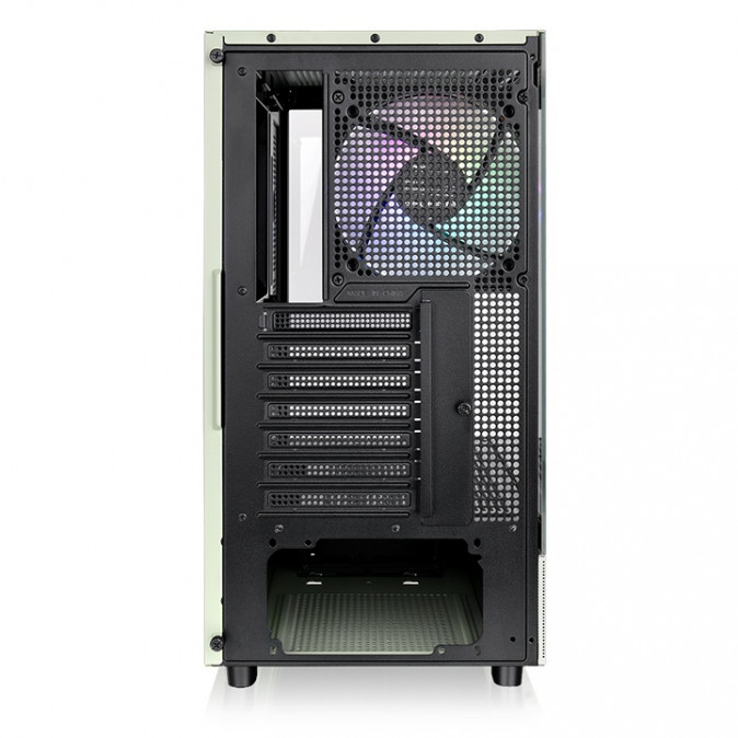 Thermaltake View 270 TG ARGB Matcha Green táp nélküli ablakos Mid Tower számítógépház zöld PC