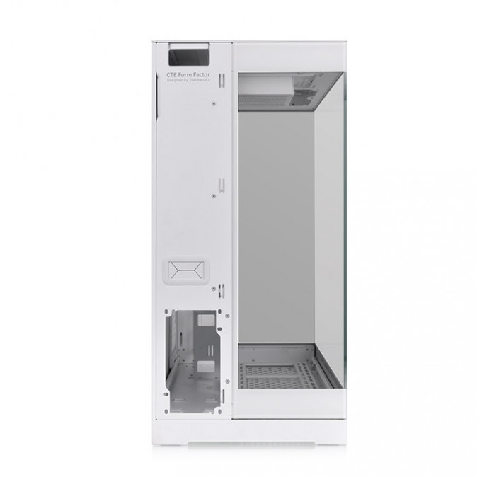 Thermaltake CTE E550 TG Snow White táp nélküli Mid Tower számítógépház fehér PC
