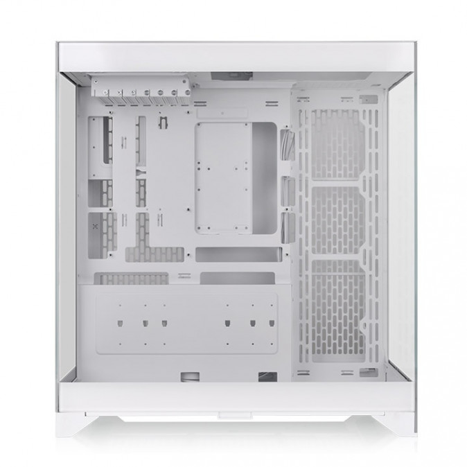 Thermaltake CTE E550 TG Snow White táp nélküli Mid Tower számítógépház fehér PC