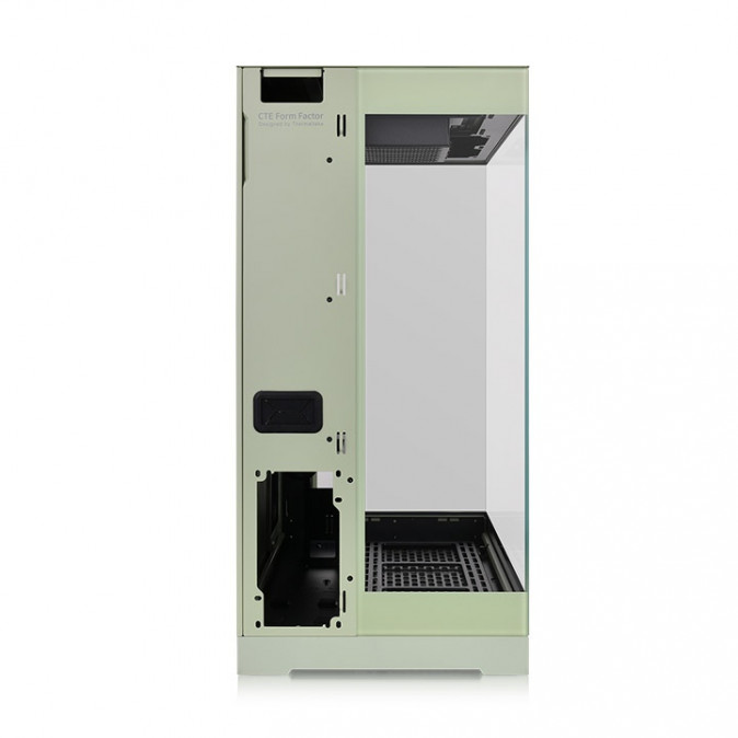 Thermaltake CTE E550 TG Matcha Green táp nélküli Mid Tower számítógépház zöld PC