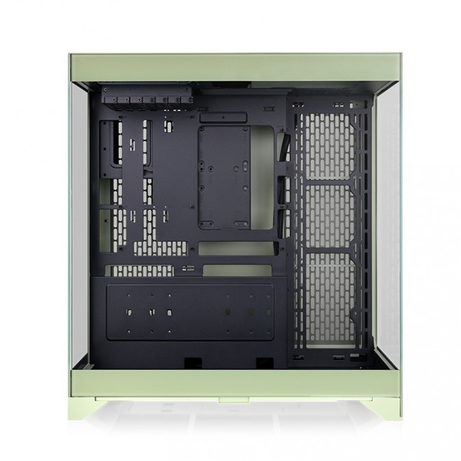 Thermaltake CTE E550 TG Matcha Green táp nélküli Mid Tower számítógépház zöld PC
