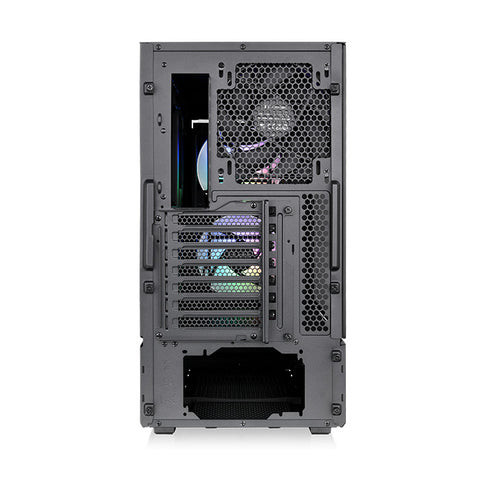 Thermaltake Ceres 350 MX Black táp nélküli ablakos Mid Tower számítógépház fekete PC