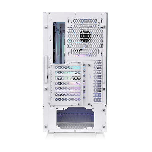 Thermaltake Ceres 350 MX Snow White táp nélküli ablakos Mid Tower számítógépház fehér PC