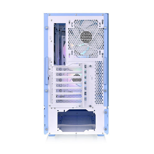 Thermaltake Ceres 350 MX Hydrangea Blue táp nélküli ablakos Mid Tower számítógépház kék PC