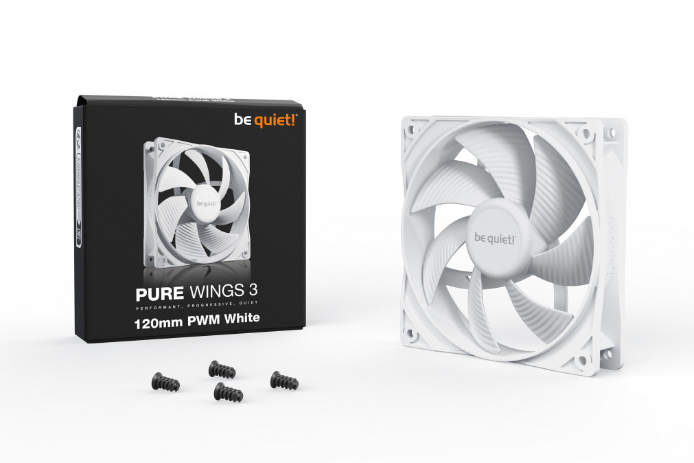 Be quiet! Pure Wings 3 120mm PWM White PC