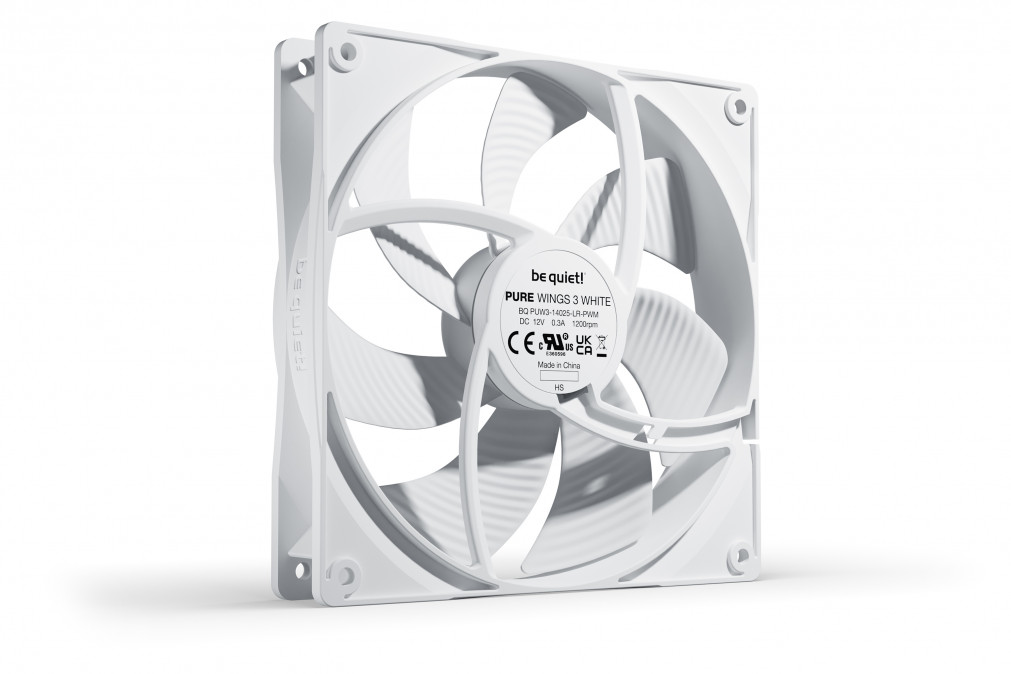 Be quiet! Pure Wings 3 140mm PWM White PC