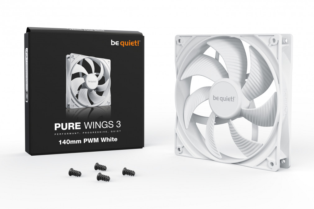 Be quiet! Pure Wings 3 140mm PWM White PC