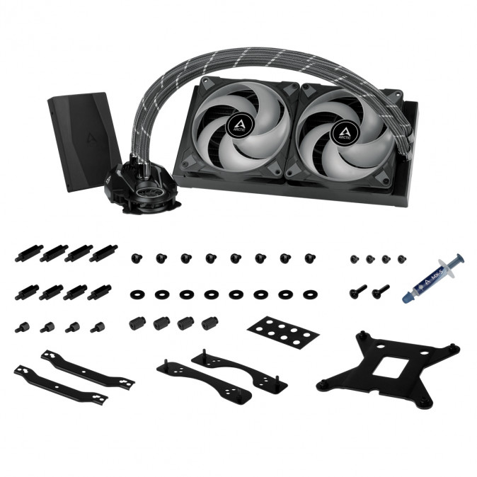 Arctic Liquid Freezer II-280 RGB Black with controller PC
