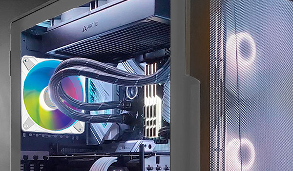 Arctic P12 PWM PST A-RGB 0dB Fan White PC