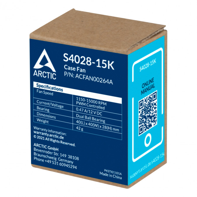 Arctic S4028-15K 40mm Server Fan PC
