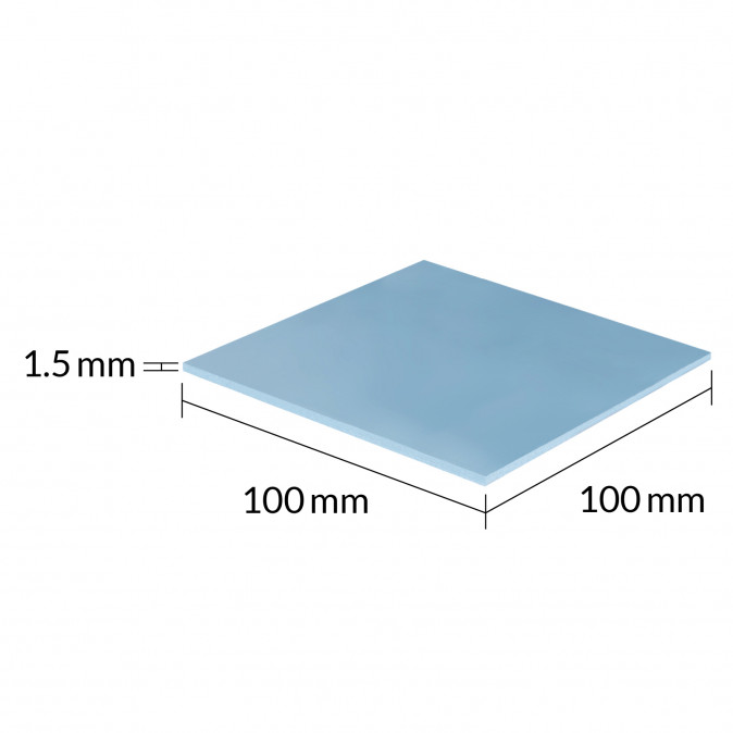 Arctic TP-3 100x100x1,5mm Hővezető lap (1lap/csomag) PC