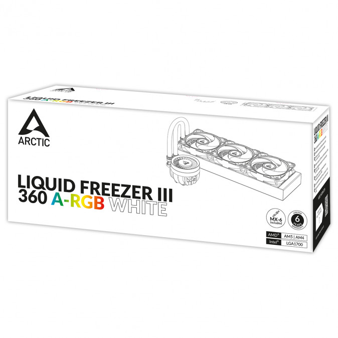 Arctic Liquid Freezer III 360 A-RGB White PC