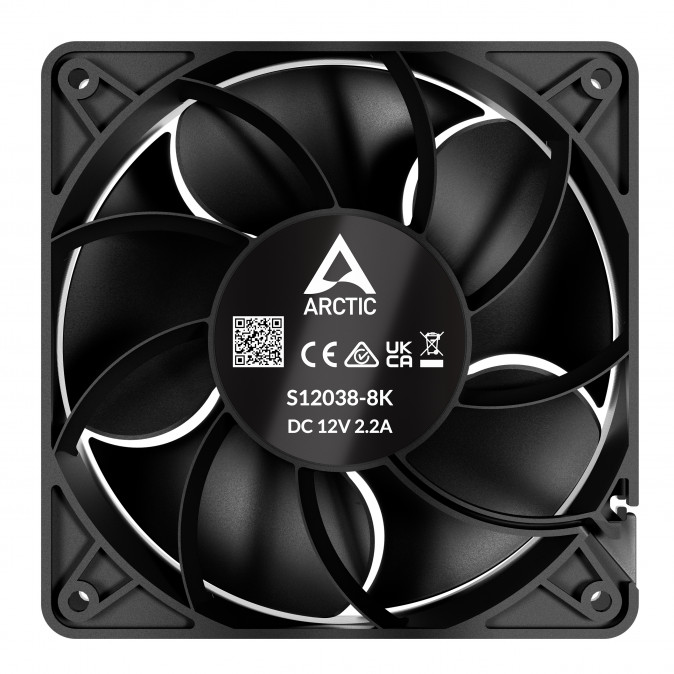 Arctic S12038-8K 120mm 8k rpm Server Fan PC