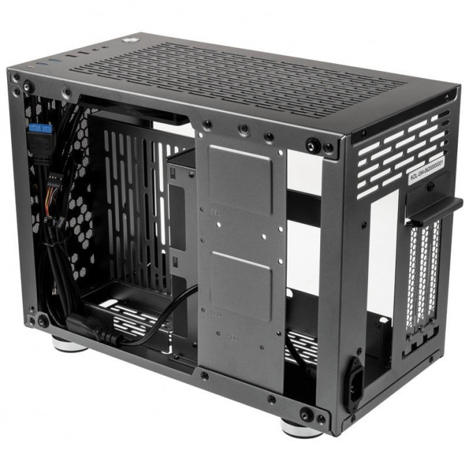 Számítógépház Kolink Rocket Heavy ITX Gunmetal PC