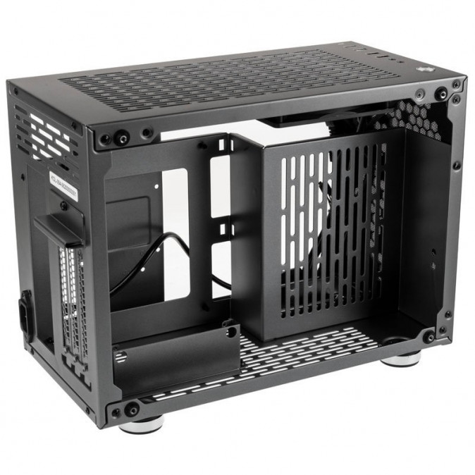 Számítógépház Kolink Rocket Heavy ITX Gunmetal PC