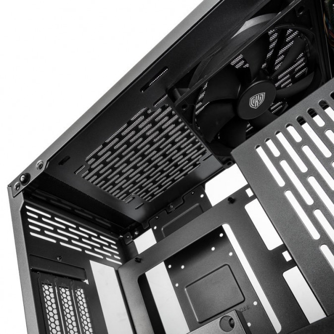 Számítógépház Kolink Rocket Heavy ITX Gunmetal PC