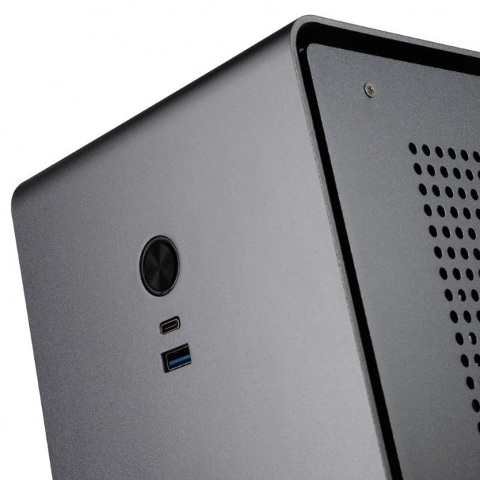 Számítógépház Kolink Rocket V2 ITX Gunmetal Grey PC