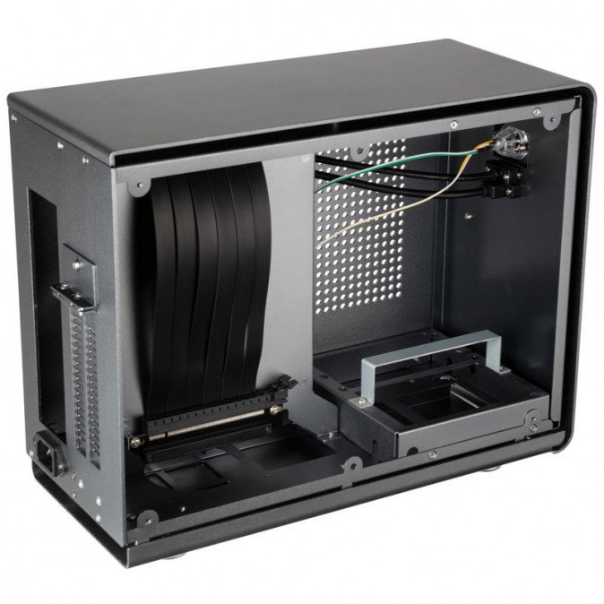 Számítógépház Kolink Rocket V2 ITX Gunmetal Grey PC