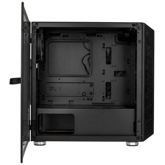 Számítógépház Kolink Citadel Glass SE ARGB mATX Edzett üveg Fekete PC