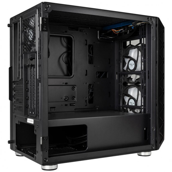 Számítógépház Kolink Citadel Glass SE ARGB mATX Edzett üveg Fekete PC