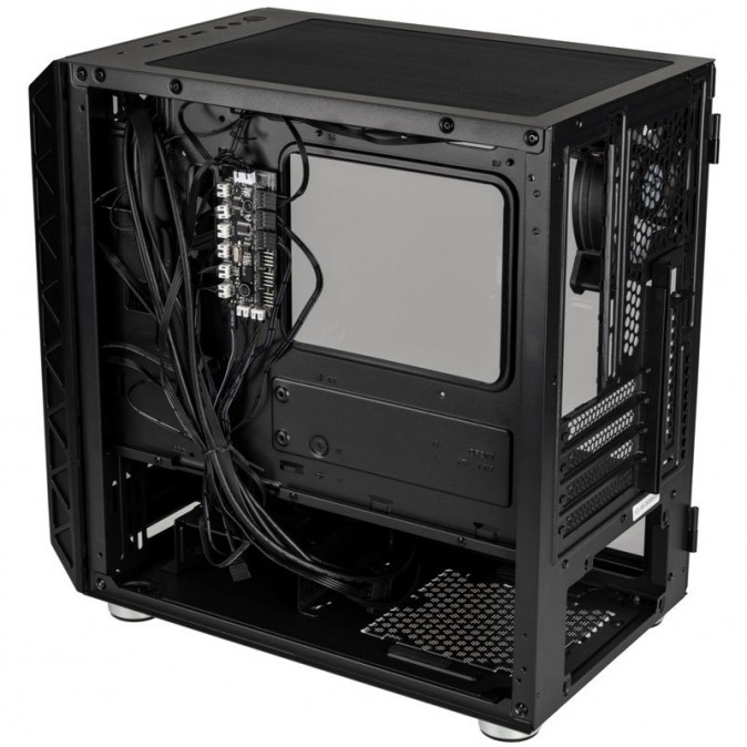 Számítógépház Kolink Citadel Glass SE ARGB mATX Edzett üveg Fekete PC