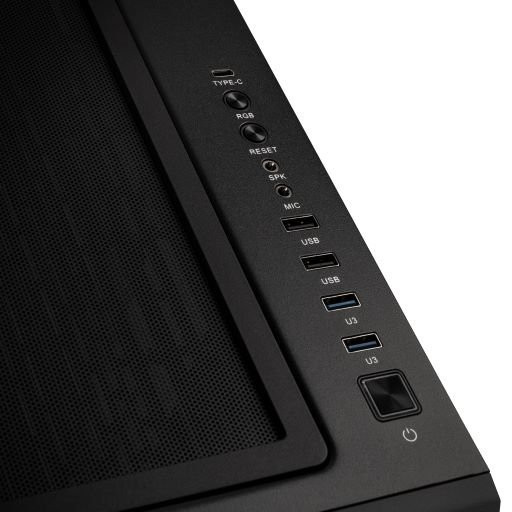 Számítógépház Kolink Observatory Z RGB ATX Edzett üveg Fekete PC