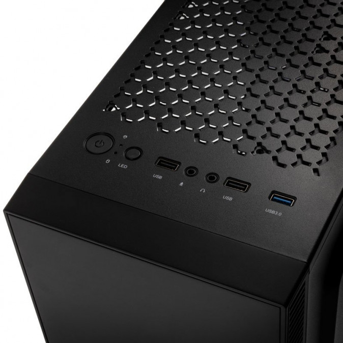Számítógépház Kolink Inspire K9 ARGB ATX Edzett üveg Fekete PC