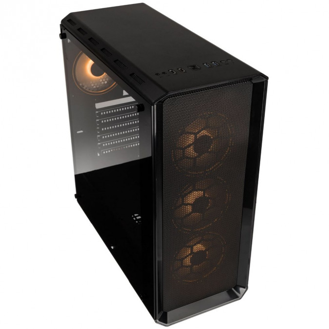 Számítógépház Kolink Levante V2 ARGB E-ATX Edzett üveg Fekete PC