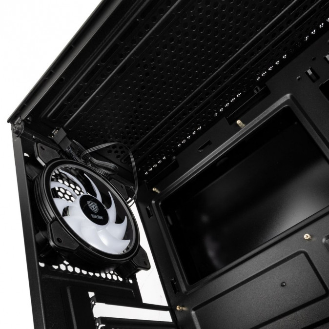 Számítógépház Kolink Levante V2 ARGB E-ATX Edzett üveg Fekete PC