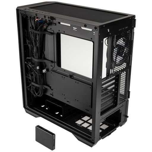 Számítógépház Kolink Observatory Y Mesh ARGB ATX Edzett üveg Fekete PC