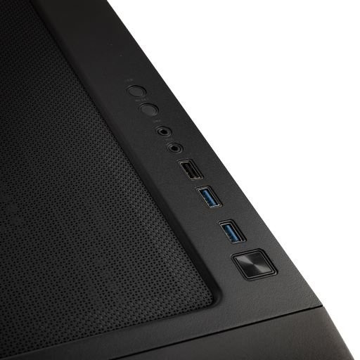 Számítógépház Kolink Observatory Y Mesh ARGB ATX Edzett üveg Fekete PC