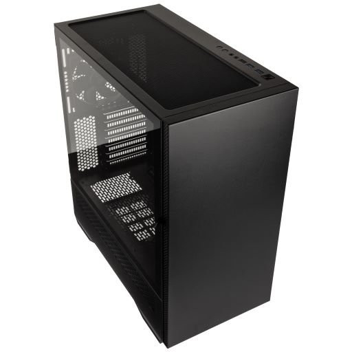 Számítógépház Kolink Stronghold Prime ATX Edzett üveg Fekete PC