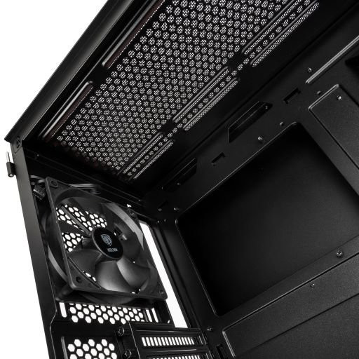 Számítógépház Kolink Stronghold Prime ATX Edzett üveg Fekete PC