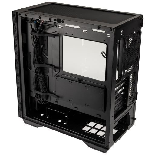 Számítógépház Kolink Stronghold Prime ATX Edzett üveg Fekete PC