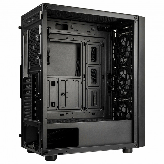 Számítógépház Kolink Observatory Duo ARGB ATX Edzett üveg Fekete PC