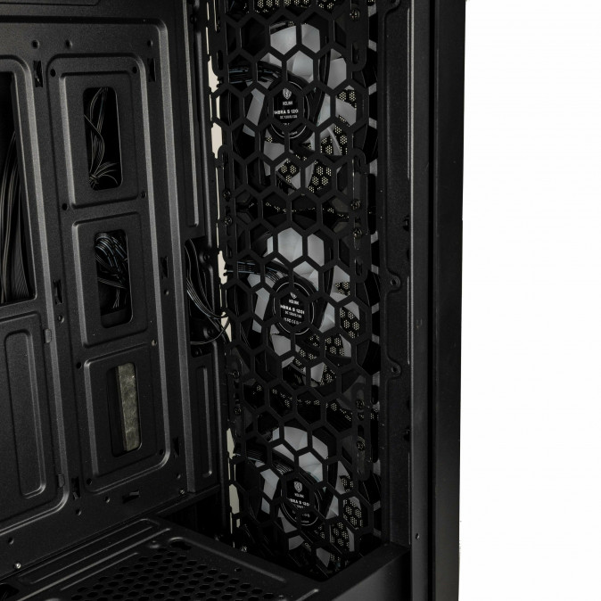 Számítógépház Kolink Observatory Duo ARGB ATX Edzett üveg Fekete PC