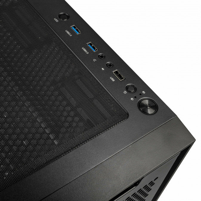 Számítógépház Kolink Observatory Duo ARGB ATX Edzett üveg Fekete PC