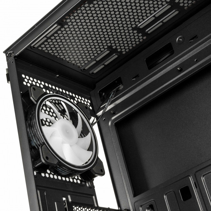 Számítógépház Kolink Observatory Duo ARGB ATX Edzett üveg Fekete PC