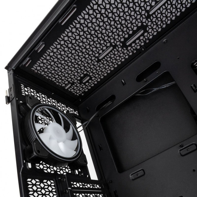 Számítógépház Kolink Unity Lateral ARGB E-ATX Edzett üveg Fekete PC