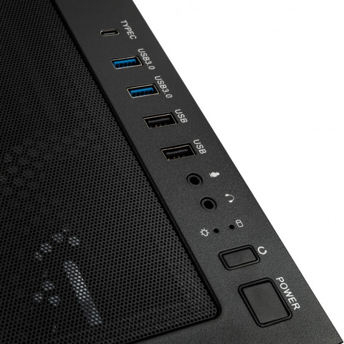 Számítógépház Kolink Unity Peak ARGB Midi Showcase, Edzett üveg , Fekete PC