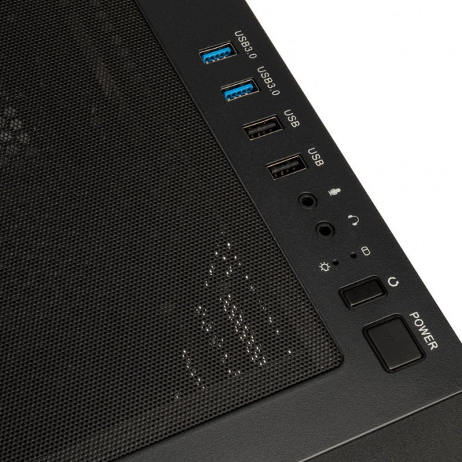Számítógépház Kolink Unity Meshbay ARGB Midi-Tower, edzett üveg - fekete PC