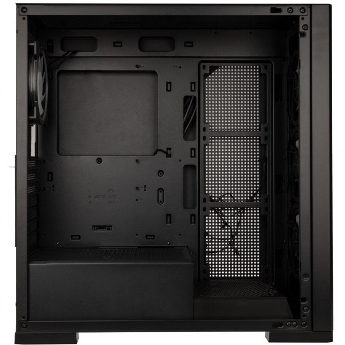 Számítógépház Kolink Unity Meshbay ARGB Midi-Tower, edzett üveg - fekete PC
